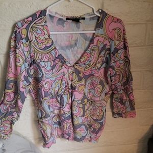 Pierre Cardin lightweight button down cardigan